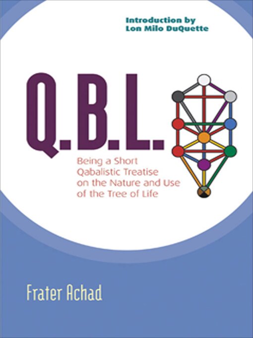 Title details for Q.B.L. by Frater Achad - Available